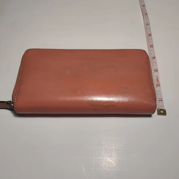 Gucci vintage "marmont bow" leather wallet - Picture 7 of 11